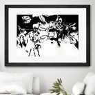 Black 3 by Diane Lambin on GIANT ART - white abstract