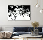 Black 3 by Diane Lambin on GIANT ART - white abstract