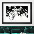 Black 3 by Diane Lambin on GIANT ART - white abstract