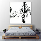 Black 5 by Diane Lambin on GIANT ART - black abstract