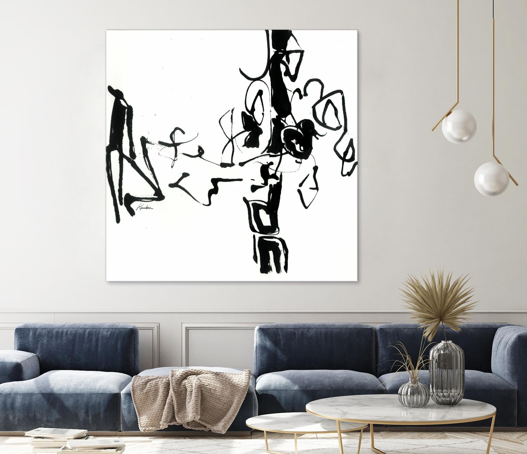 Black 5 by Diane Lambin on GIANT ART - black abstract