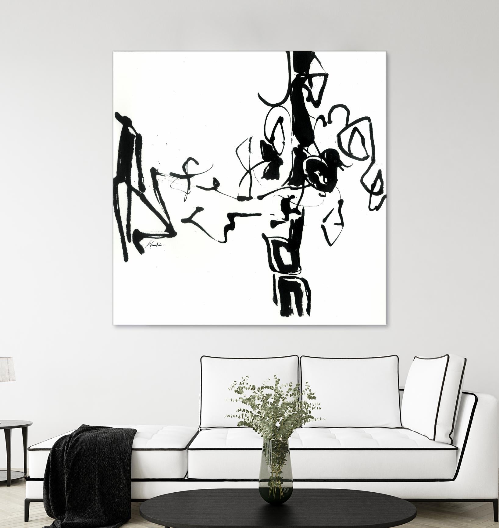 Black 5 by Diane Lambin on GIANT ART - black abstract