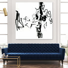 Black 5 by Diane Lambin on GIANT ART - black abstract