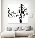 Black 5 by Diane Lambin on GIANT ART - black abstract