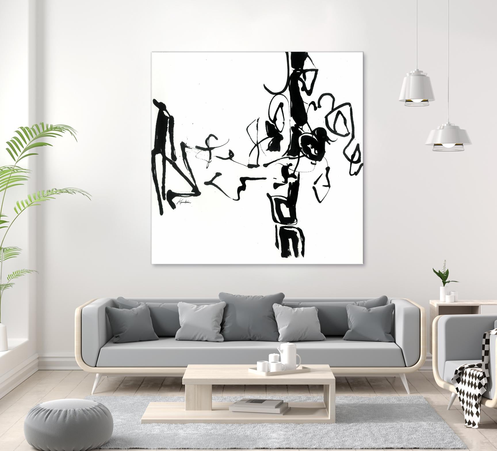 Black 5 by Diane Lambin on GIANT ART - black abstract