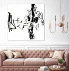 Black 5 by Diane Lambin on GIANT ART - black abstract