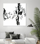 Black 5 by Diane Lambin on GIANT ART - black abstract