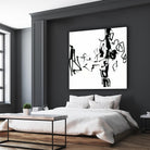 Black 5 by Diane Lambin on GIANT ART - black abstract