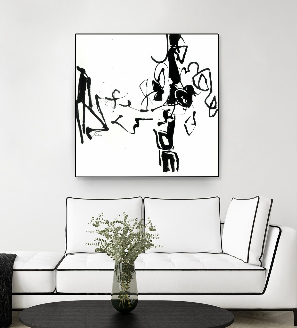 Black 5 by Diane Lambin on GIANT ART - black abstract