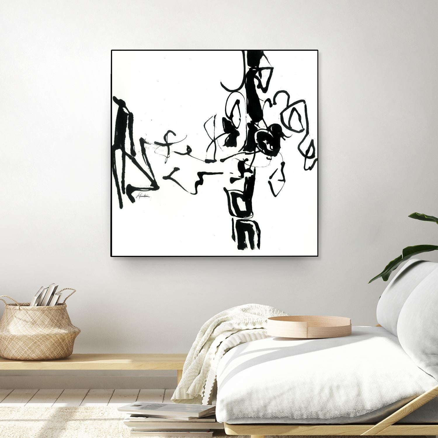 Black 5 by Diane Lambin on GIANT ART - black abstract