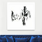 Black 5 by Diane Lambin on GIANT ART - black abstract