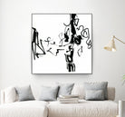 Black 5 by Diane Lambin on GIANT ART - black abstract