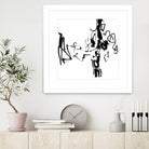 Black 5 by Diane Lambin on GIANT ART - black abstract