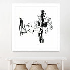 Black 5 by Diane Lambin on GIANT ART - black abstract