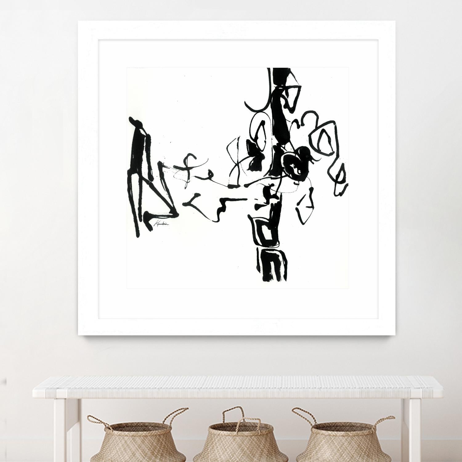 Black 5 by Diane Lambin on GIANT ART - black abstract