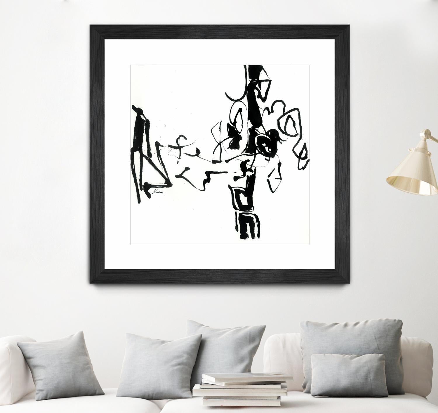 Black 5 by Diane Lambin on GIANT ART - black abstract