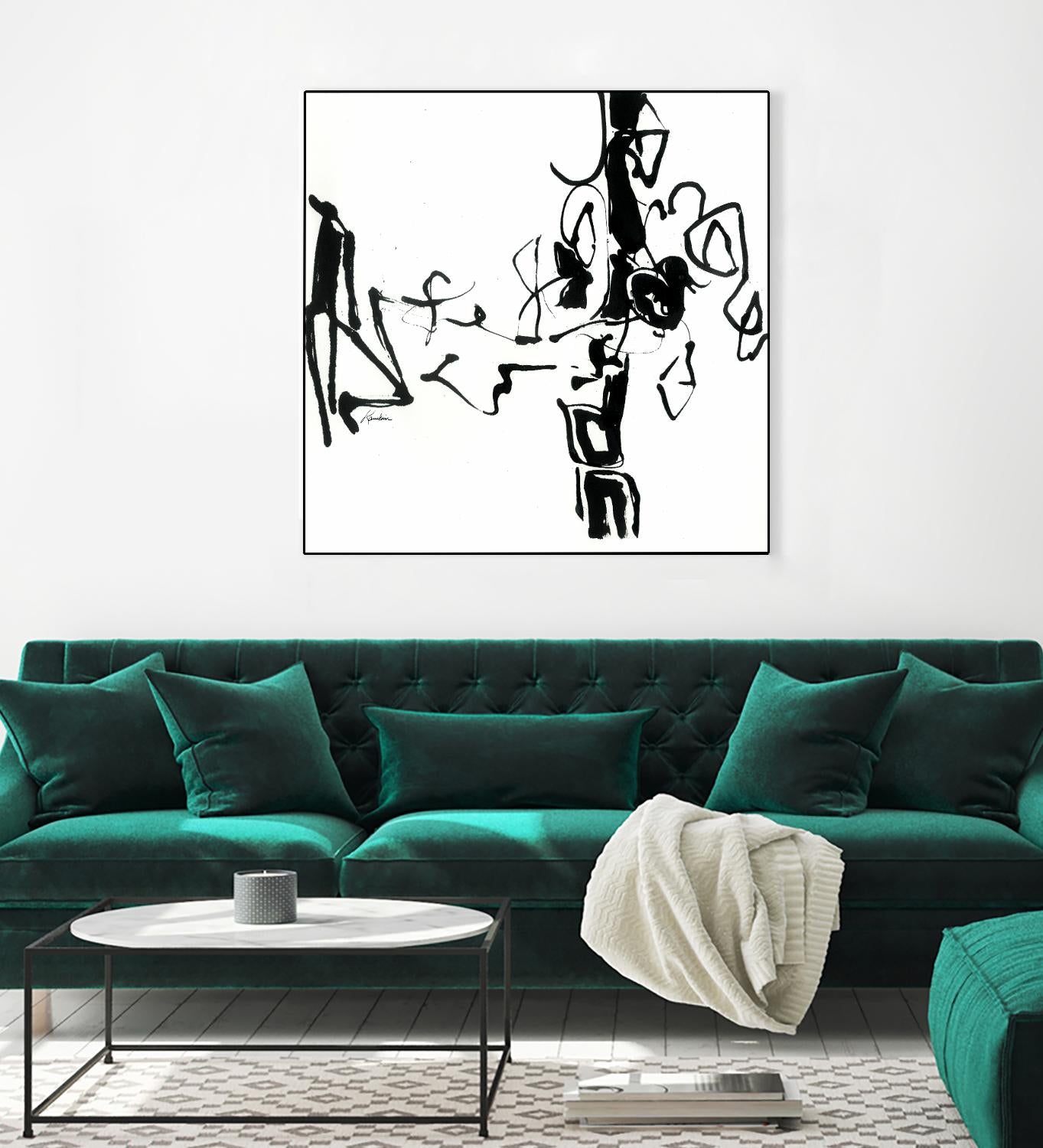 Black 5 by Diane Lambin on GIANT ART - black abstract