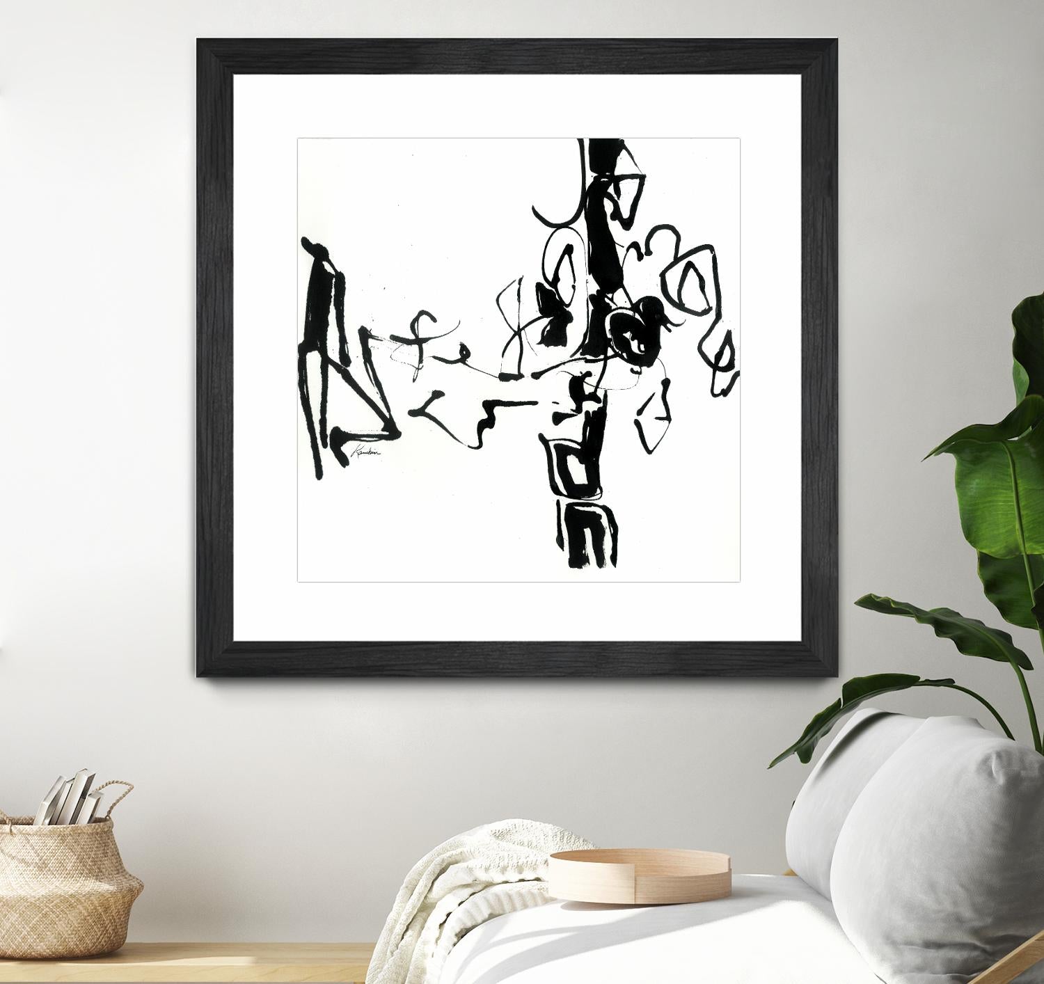 Black 5 by Diane Lambin on GIANT ART - black abstract