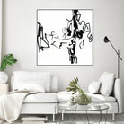 Black 5 by Diane Lambin on GIANT ART - black abstract