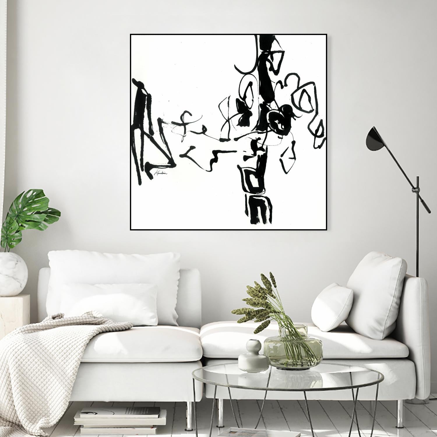 Black 5 by Diane Lambin on GIANT ART - black abstract