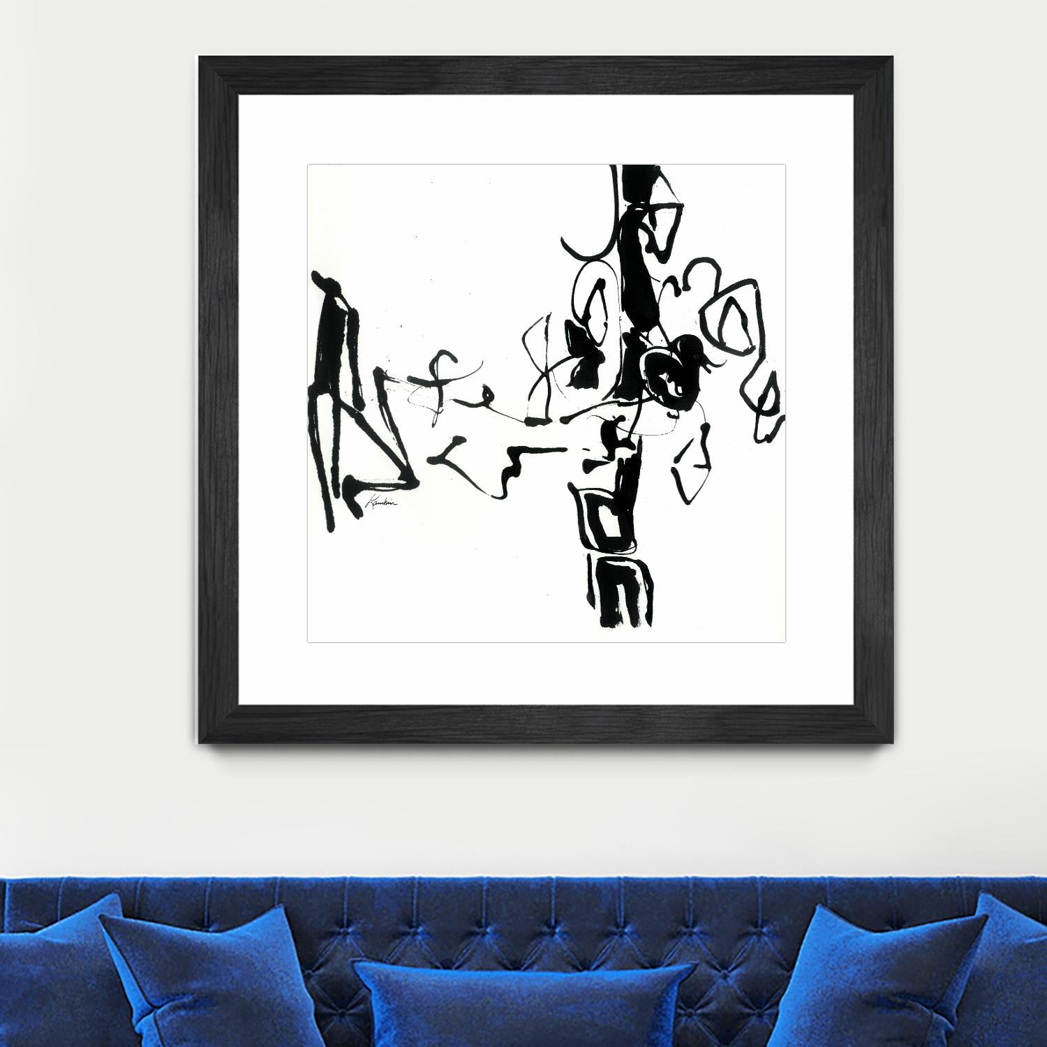 Black 5 by Diane Lambin on GIANT ART - black abstract