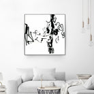 Black 5 by Diane Lambin on GIANT ART - black abstract