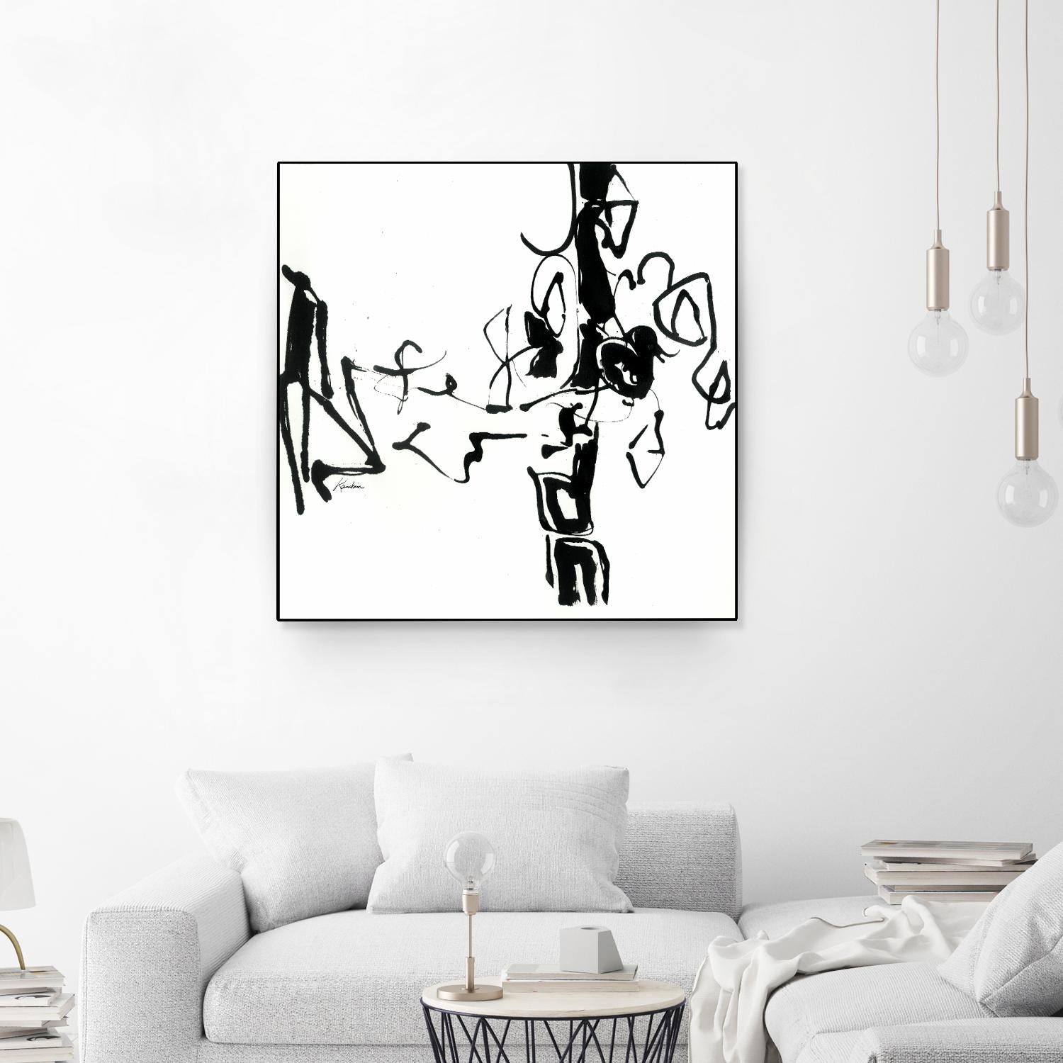 Black 5 by Diane Lambin on GIANT ART - black abstract