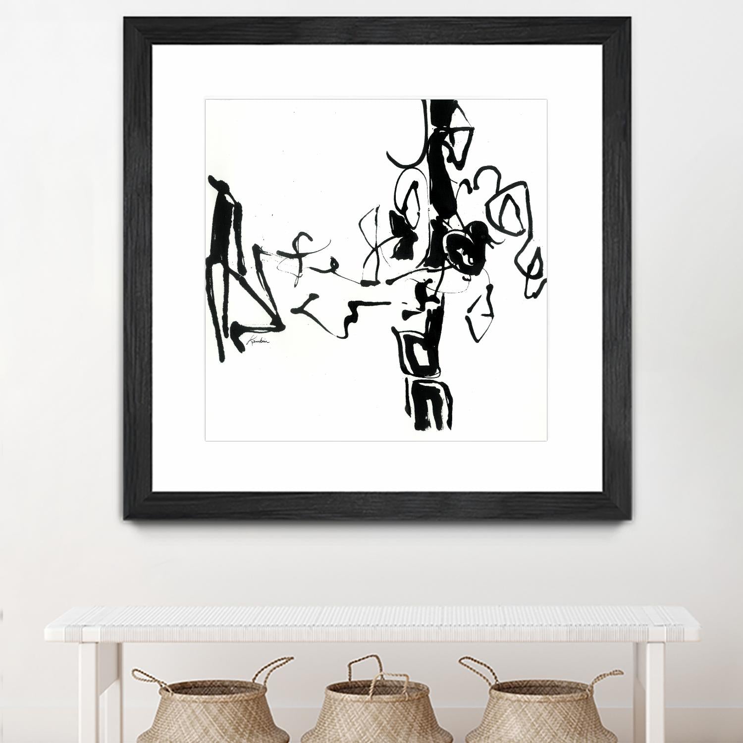 Black 5 by Diane Lambin on GIANT ART - black abstract