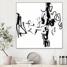 Black 5 by Diane Lambin on GIANT ART - black abstract