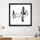 Black 5 by Diane Lambin on GIANT ART - black abstract