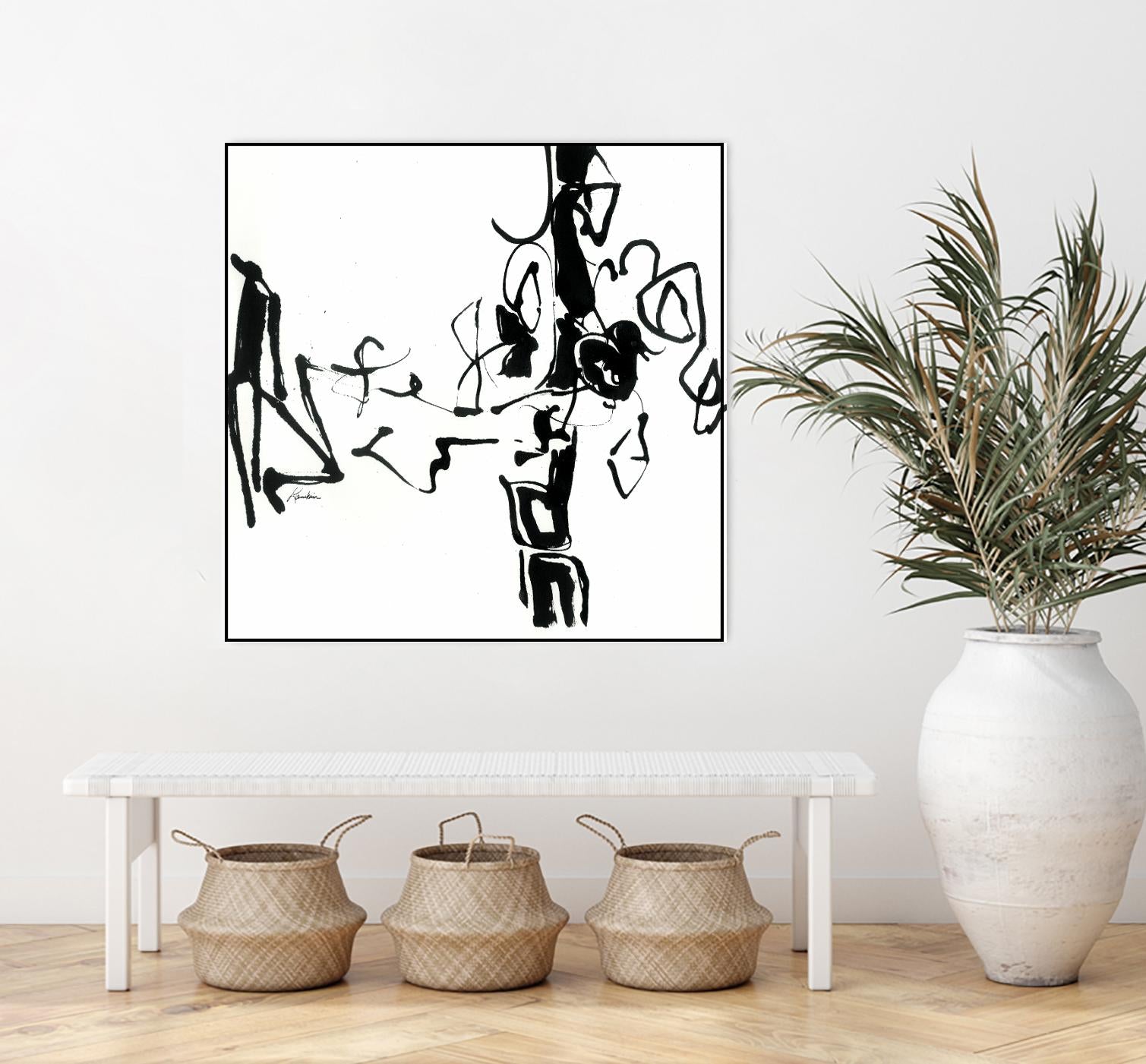 Black 5 by Diane Lambin on GIANT ART - black abstract