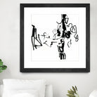 Black 5 by Diane Lambin on GIANT ART - black abstract