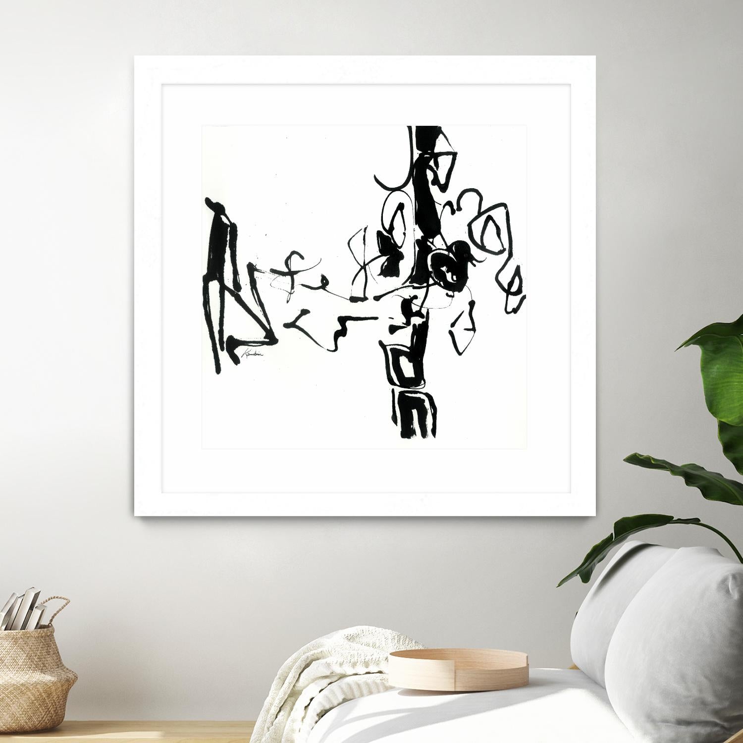 Black 5 by Diane Lambin on GIANT ART - black abstract