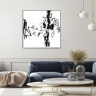 Black 5 by Diane Lambin on GIANT ART - black abstract