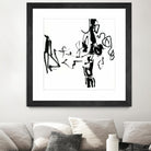 Black 5 by Diane Lambin on GIANT ART - black abstract