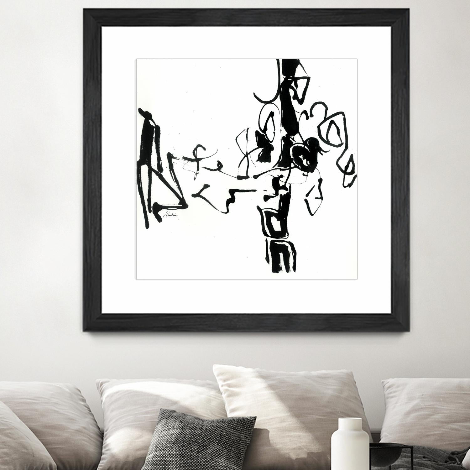 Black 5 by Diane Lambin on GIANT ART - black abstract