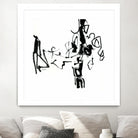 Black 5 by Diane Lambin on GIANT ART - black abstract