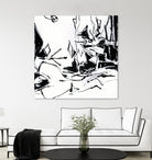 Black 6 by Diane Lambin on GIANT ART - white abstract