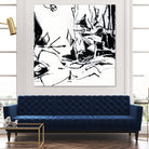 Black 6 by Diane Lambin on GIANT ART - white abstract