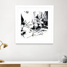 Black 6 by Diane Lambin on GIANT ART - white abstract