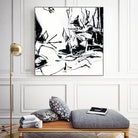 Black 6 by Diane Lambin on GIANT ART - white abstract