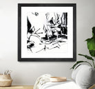 Black 6 by Diane Lambin on GIANT ART - white abstract