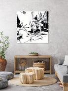 Black 6 by Diane Lambin on GIANT ART - white abstract