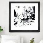 Black 6 by Diane Lambin on GIANT ART - white abstract
