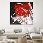 L'univers en couleur by Carole St-Germain on GIANT ART - black abstract
