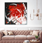 L'univers en couleur by Carole St-Germain on GIANT ART - black abstract