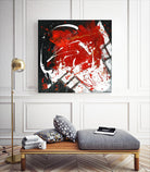 L'univers en couleur by Carole St-Germain on GIANT ART - black abstract