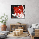 L'univers en couleur by Carole St-Germain on GIANT ART - black abstract