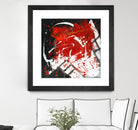 L'univers en couleur by Carole St-Germain on GIANT ART - black abstract