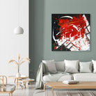 L'univers en couleur by Carole St-Germain on GIANT ART - black abstract
